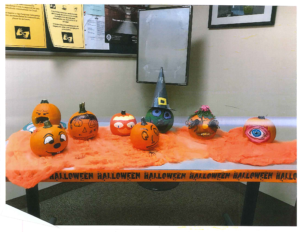 October Wellness Safety Challenge 2021 Painted Pumpkins