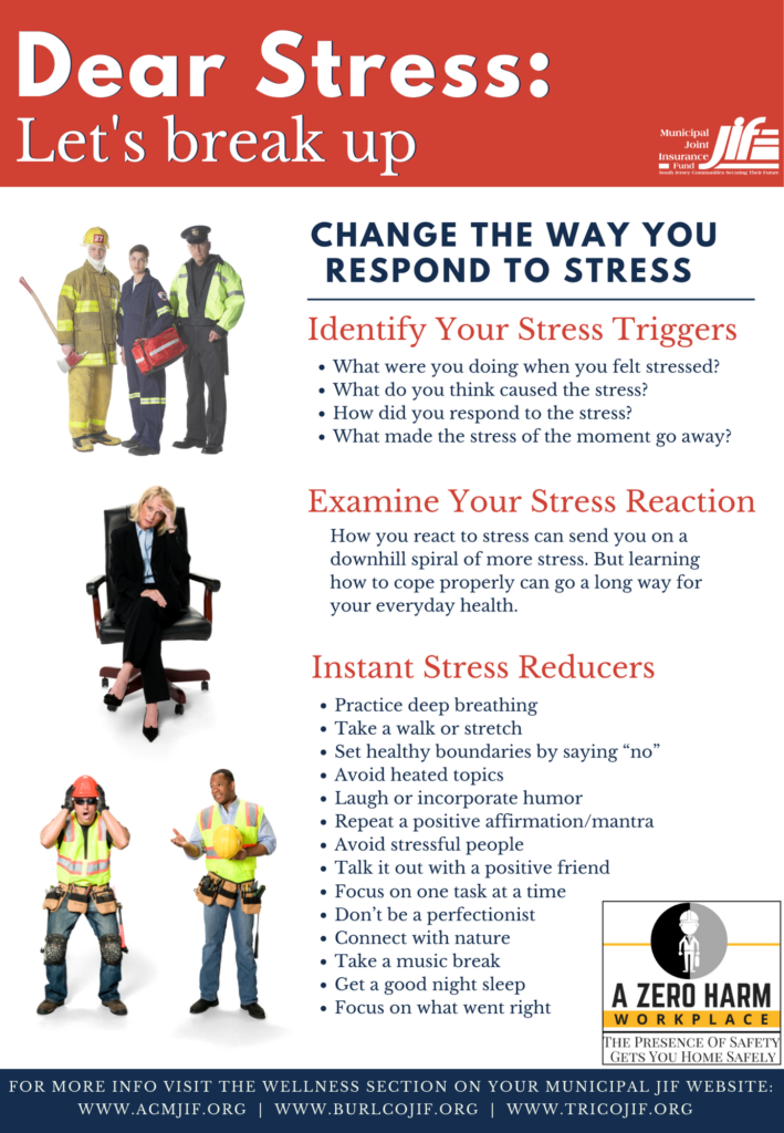 Reduce Stress - JIF poster